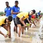 Visit to paddy field
